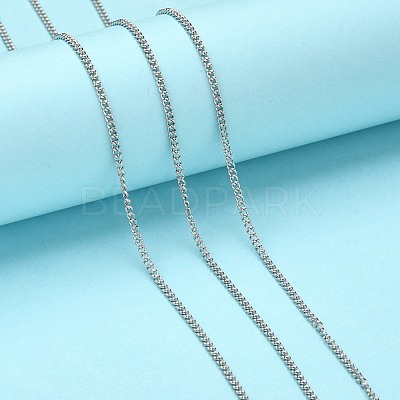 Tarnish Resistant 304 Stainless Steel Curb Chains CHS-R008-09-1