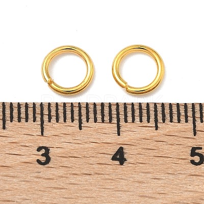 Brass Open Jump Rings JRC7mm-G-NR-1