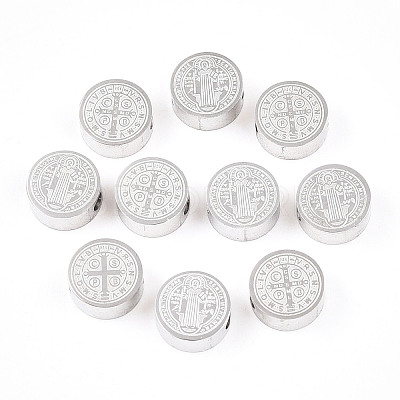 Tarnish Resistant 304 Stainless Steel Beads STAS-S079-169C-P-1