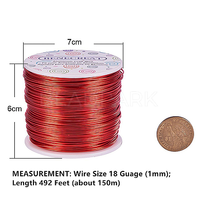 Round Aluminum Wire AW-BC0001-1mm-05-1