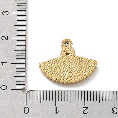 Ion Plating(IP) 304 Stainless Steel Pendant Cabochon Settings STAS-M323-48G-1