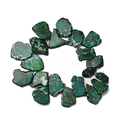 Natural Imperial Jasper Beads Strands G-E444-12A-01-1