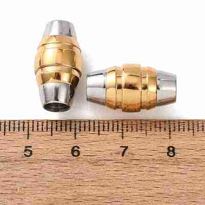 304 Stainless Steel Magnetic Clasps SA-CBA15BC-08GP-1