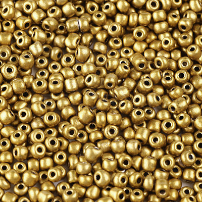 (Repacking Service Available) Baking Paint Glass Seed Beads SEED-C024-B-K30-1
