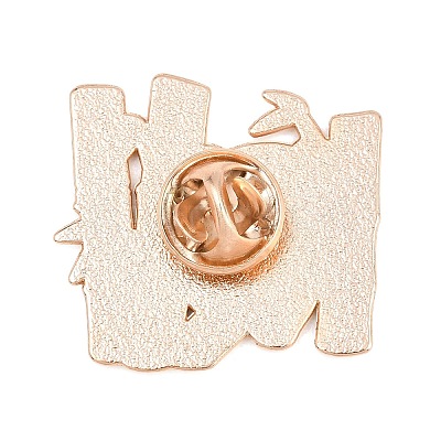 Panda with Bamboo Enamel Pins JEWB-L028-02G-02-1
