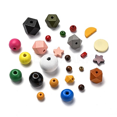 Wood Beads WOOD-XCP0001-02-1