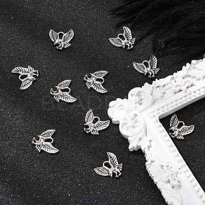 Tibetan Style Alloy Pendants TIBEP-20305-AS-NR-1