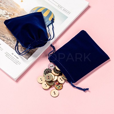 Rectangle Velvet Pouches X-TP-R002-10x12-03-1