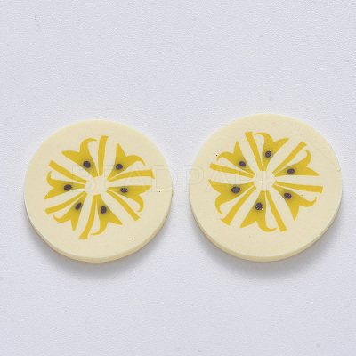 Handmade Polymer Clay Cabochons LS-X-CLAY-R084-06-1