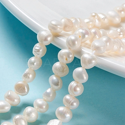 Natural Cultured Freshwater Pearl Beads Strands X-PEAR-I004-08A-1