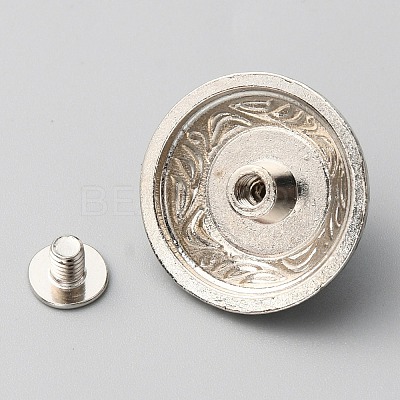 Zinc Alloy Decorative Rivets BUTT-WH0028-36B-02-1