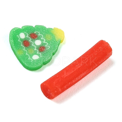 Christmas Theme Handmade Polymer Clay Sprinkles Mix CLAY-Q004-13A-1