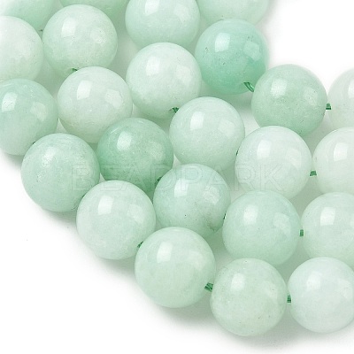 Dyed Natural Malaysia Jade Beads Strands G-G021-01D-11-1