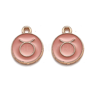 Alloy Enamel Pendants ENAM-S124-01B-11C-1