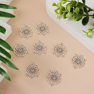 Tibetan Style Alloy Chandelier Components Links TIBE-TAG0001-01-1