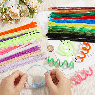 20 Colors DIY Plush Sticks FIND-WH20019-101E-1