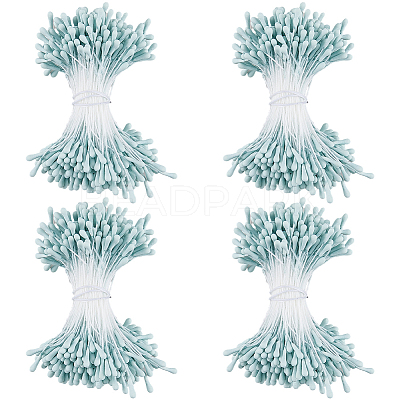 Gypsum with Cotton Cord Artificial Flower Core DIY-WH20007-36A-06-1
