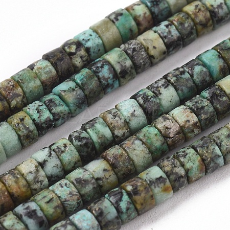 Natural African Turquoise(Jasper) Beads Strands G-F631-A29-1