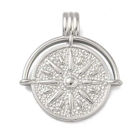 304 Stainless Steel Pendants STAS-K322-20B-P-1