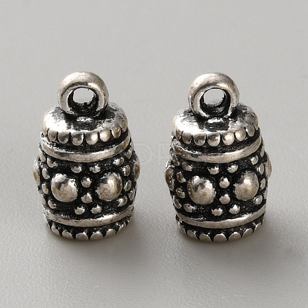 Tibetan Style Alloy Cord Ends FIND-WH20023-031AS-10-1