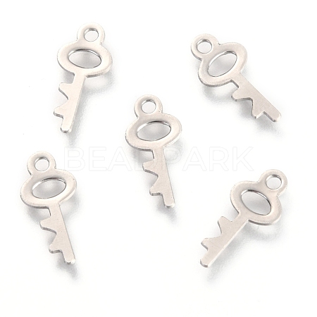 Non-Tarnish 201 Stainless Steel Charms STAS-H143-13P-1