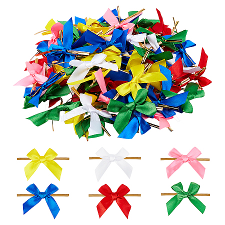 Polyester Packaging Ribbon Bows AJEW-PH0017-54-1
