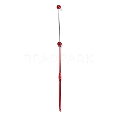DIY Alloy Beadable Crochet Hooks LS-AJEW-A064-02A-1