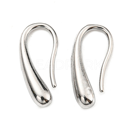 304 Stainless Steel Dangle Earrings STAS-G310-03P-1