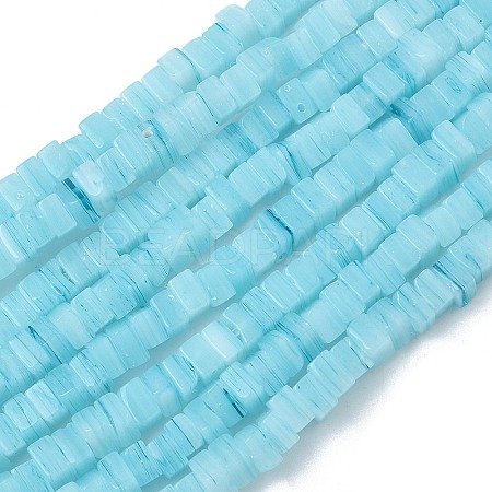 Handmade Lampwork Beads Strands LAMP-Q037-02A-08-1