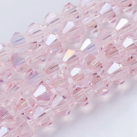 Glass Beads Strands EGLA-S056-3mm-10-1