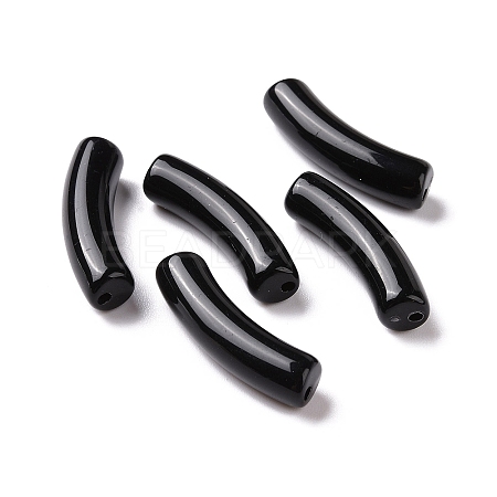 Opaque Acrylic Beads OACR-P013-25-1