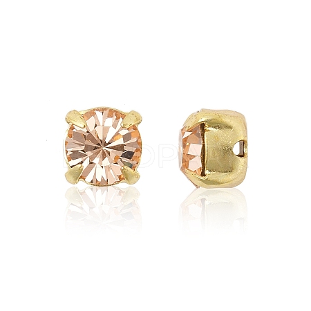 Preciosa® MAXIMA Crystal in Sew-On Cup Y-PRC-SS16-90300-G-1
