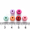 Opaque Crackle Acrylic Beads MACR-S370-F8mm-4