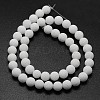 Natural White Jade Beads Strands X-G-D695-8mm-2