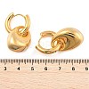 Teardrop Brass Hoop Earrings for Women EJEW-U055-18G-3