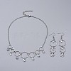 304 Stainless Steel Jewelry Sets SJEW-JS01077-04-1