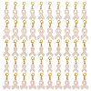 80Pcs 5 Styles Alloy Enamel Pendant Decoration HJEW-GO00235-1