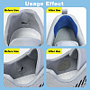 5 Sets 5 Colors Microfiber Leather Self-Adhesive Heel Cushion Sets FIND-FH0006-35-3
