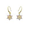 Alloy Crystal Rhinestone Dangle Earrings FS-WGEE295-01-1