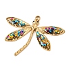 304 Stainless Steel Enamel Pendants SA-CBAA487-31G-2