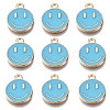 Alloy Enamel Charms ENAM-YW0001-97-B-1