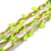 DIY Wreath Foliage Green Leaves Ribbon Decorative OCOR-M007-01B-4
