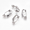 304 Stainless Steel Clip-on Earring Converters Findings STAS-E453-03P-1