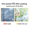 16 Sheets 8 Styles Waterproof PVC Colored Laser Stained Window Film Static Stickers DIY-WH0314-069-8