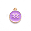 Alloy Enamel Pendants ENAM-S124-01A-01J-2