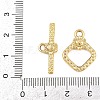 Brass Toggle Clasps KK-G548-34D-G-4