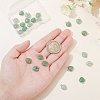 24Pcs Natural Green Aventurine Charms G-BC0001-21B-3