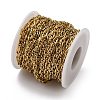 Ion Plating(IP) 304 Stainless Steel Rope Chains CHS-H025-16G-03-3