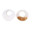 Natural Freshwater Shell Pendants SHEL-T020-45A-3