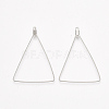 304 Stainless Steel Wire Pendants X-STAS-S103-12-2